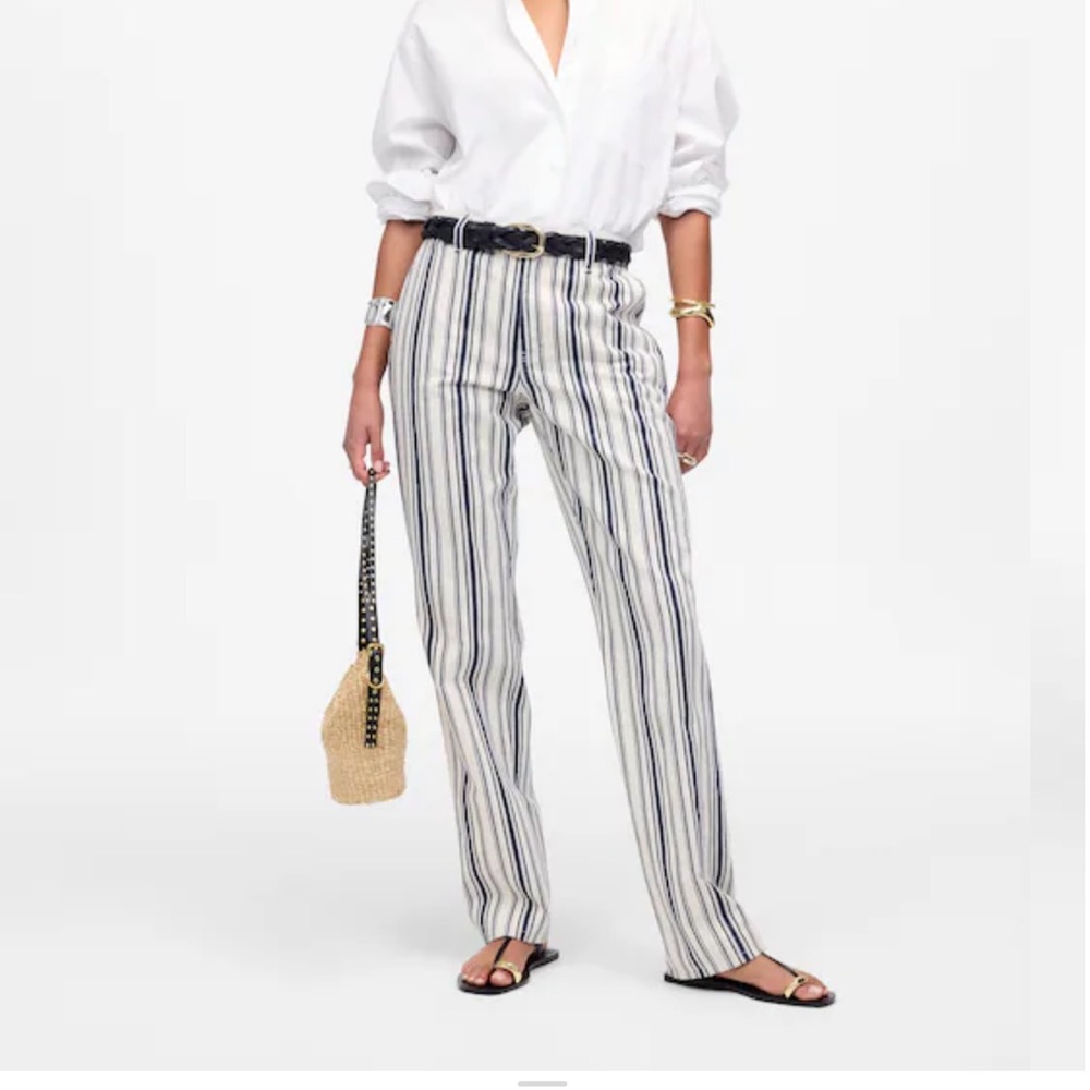 Madewell The Dean Easy Straight Pant